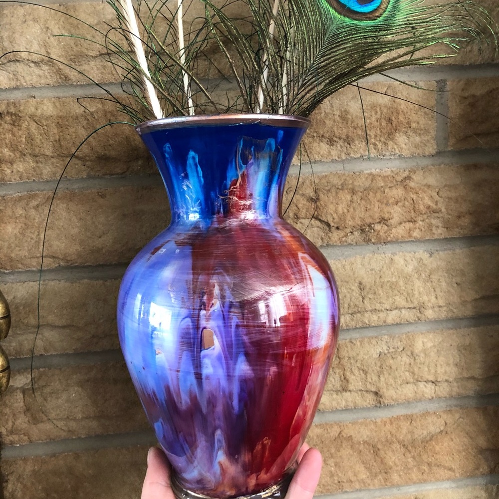 Glass vase